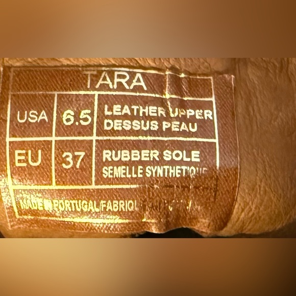 Antonio De Faria Tara Chelsea Tan Heeled Boots Chunky Sole Suede Women’s 6.5 - Picture 8 of 9